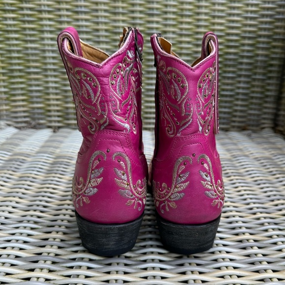 Old Gringo Pink Cowboy Skull Boots 9.5 NEW Dulce Calavera Stud - Picture 7 of 16